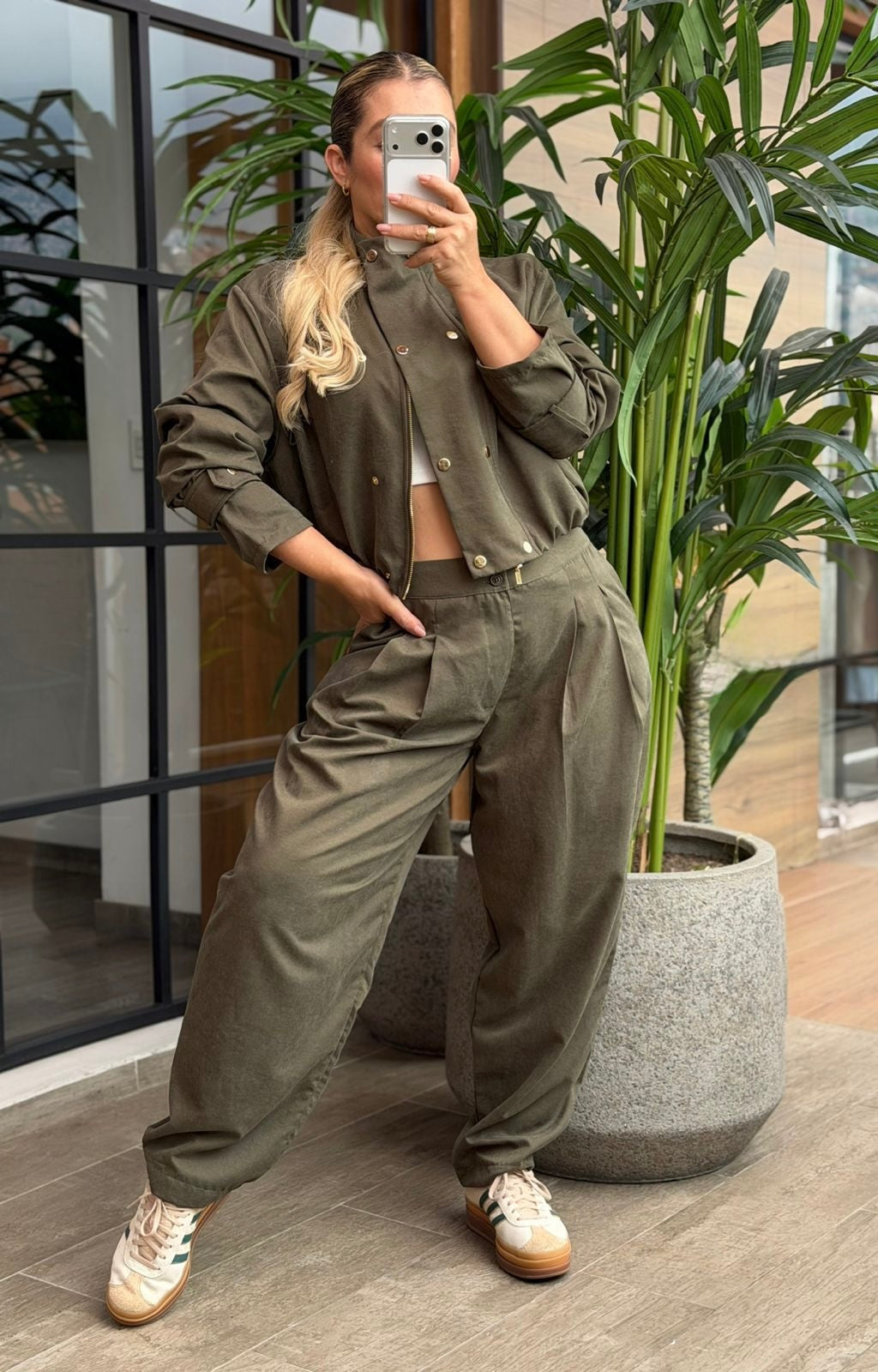 Barrel Pants Verde