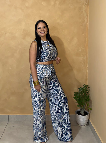 Set Azul y Blanco