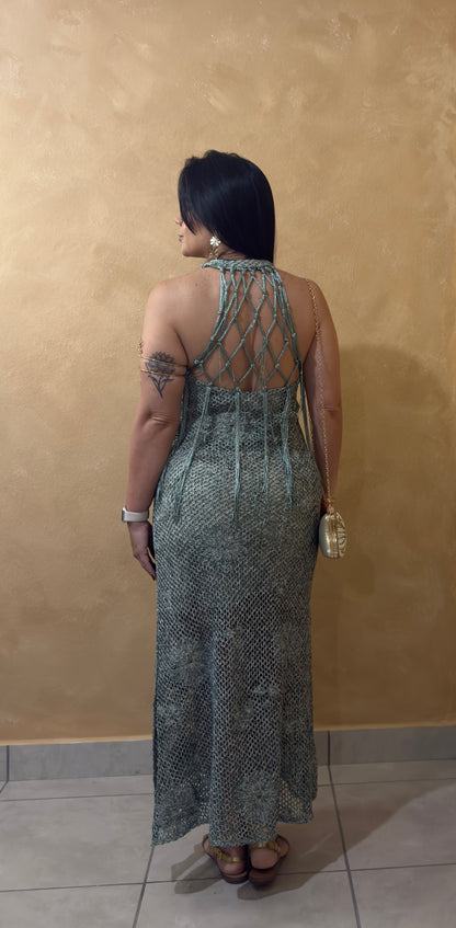 Traje Largo Crochet