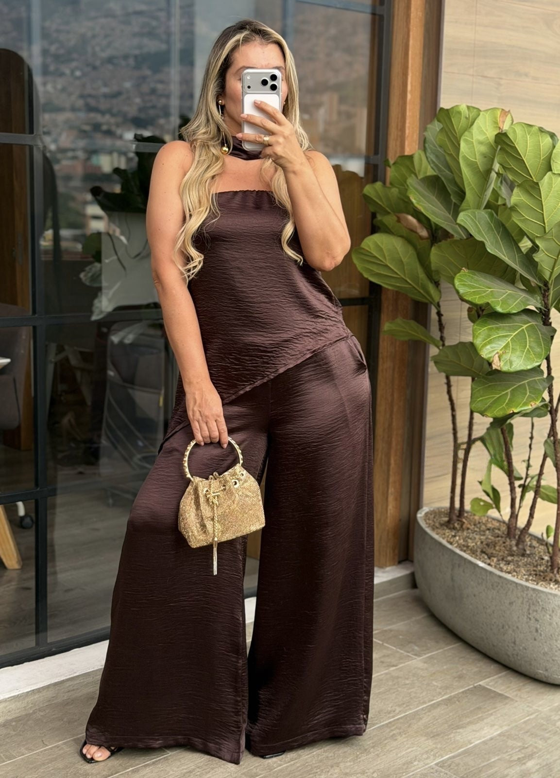 Set Seda Marron