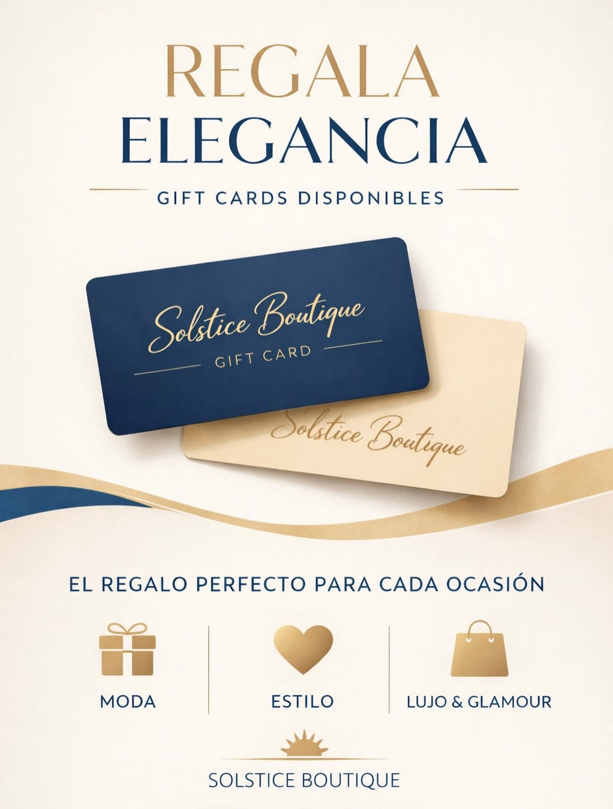 Tarjeta de Regalo de Solstice Boutique