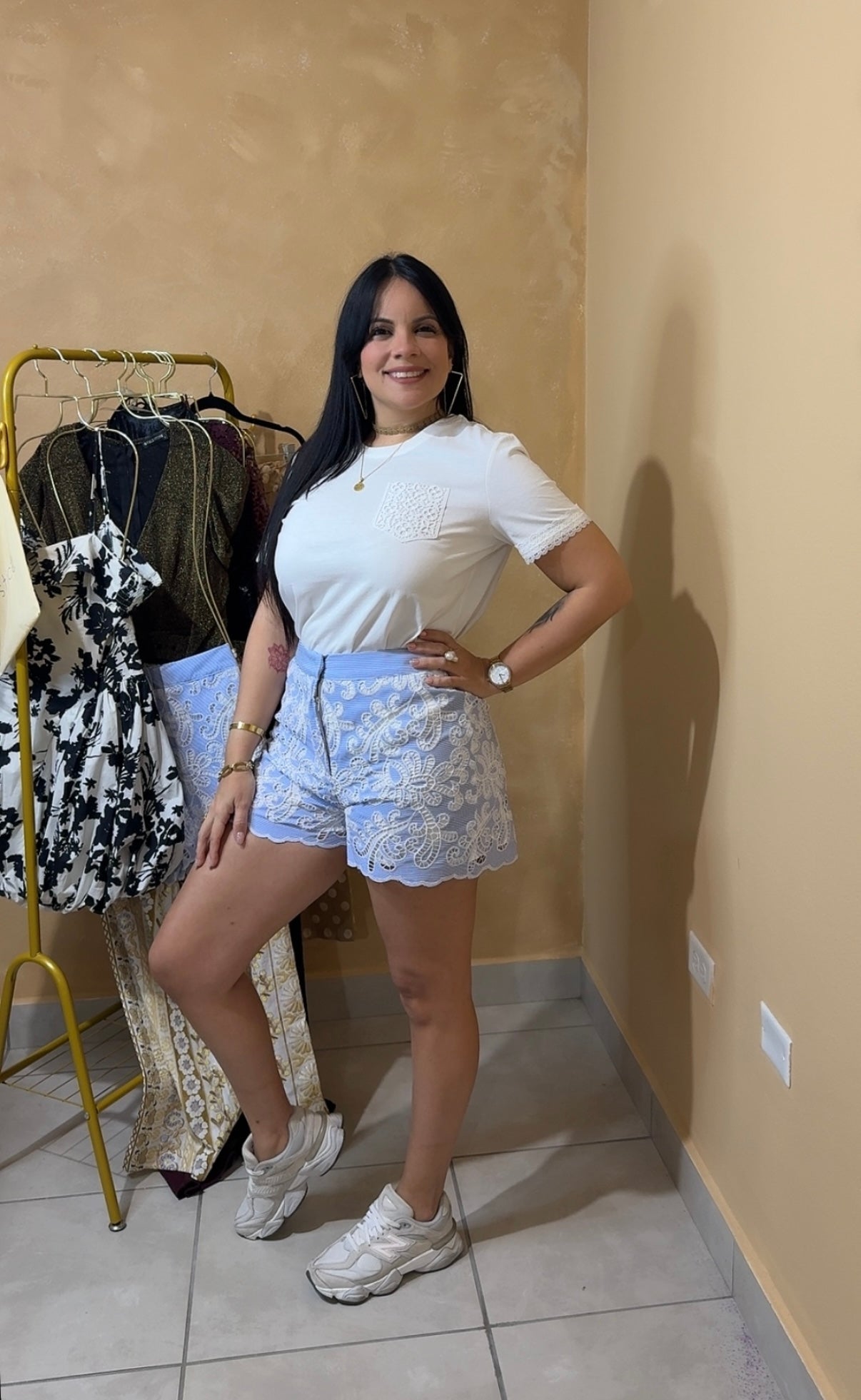 Pantalón Corto Azul