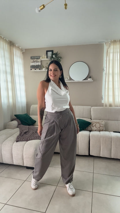 Barrel Pants Gris