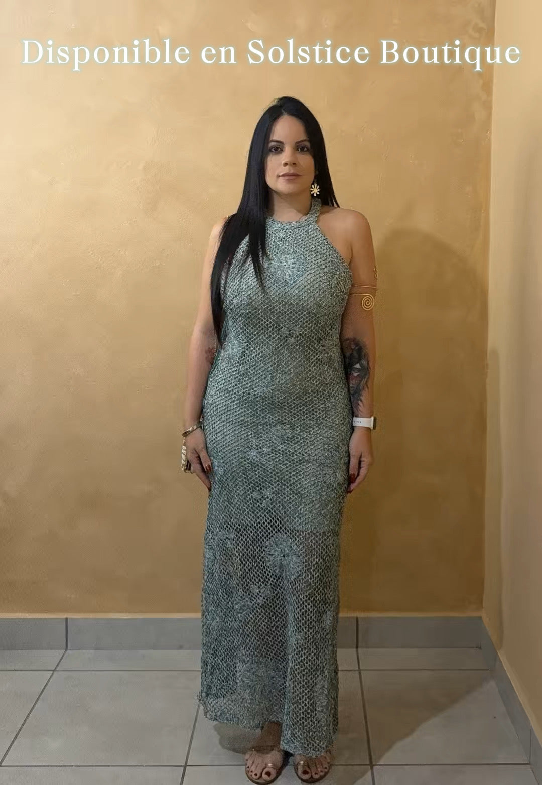 Traje Largo Crochet