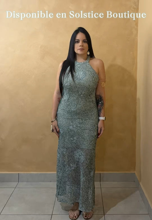 Traje Largo Crochet